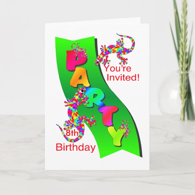 Modelo convites de festas de aniversários (Frente)