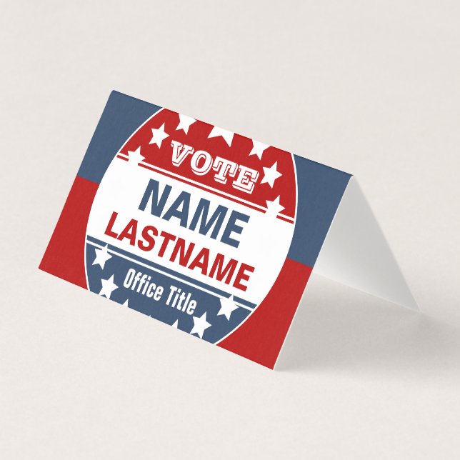 Modelo da Campanha Personalizada (Frente)