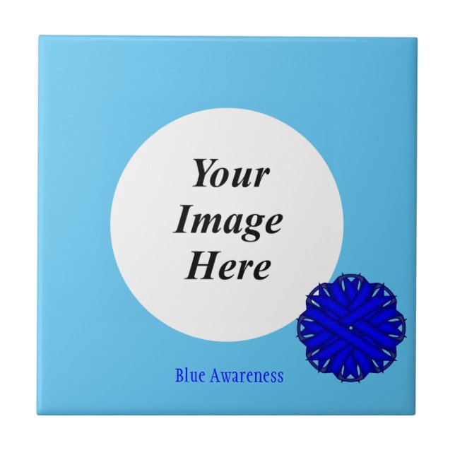 Modelo da Flower Azul por Kenneth Yoncich (Frente)