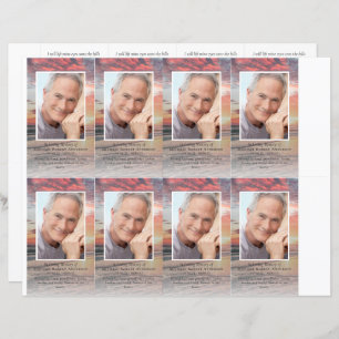 Modelo de 4,25x2,5 polegadas com placa de oração f