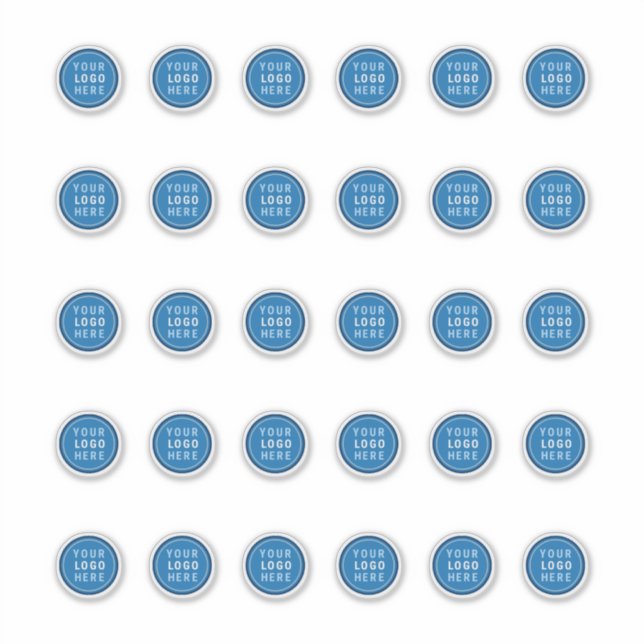 Modelo de adesivo de vinil de logotipo de empresa  (Frente)