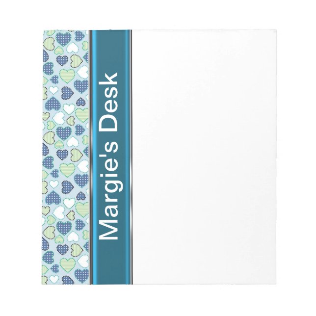 MODELO DE BLOCO DE NOTAS PERSONALIZADO FLORAL (Frente)