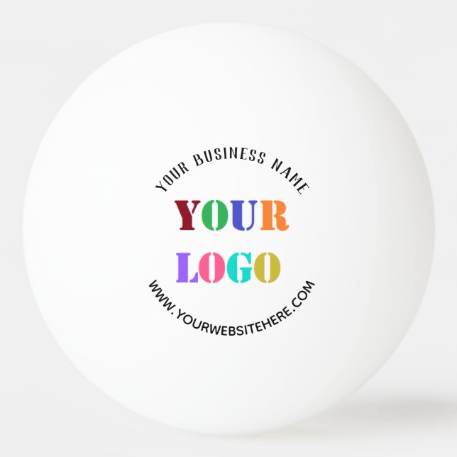 Modelo de Bolas de Ping Pong Personalizadas (Frente)