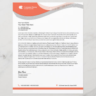 Modelo de Cabeçalho de Carta Comercial