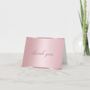 Modelo de Calligraphy Script Rose Gold de Agradeci