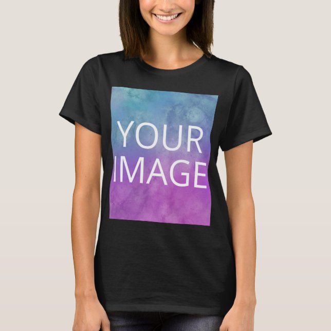 Modelo de Camiseta Personalizável – Adicione Sua I (Frente)