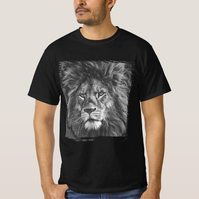 Modelo de Camisetas Modernas Masculinas Face de Le (Frente)