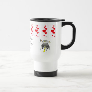 Modelo de Caneca de Viagem para Presente de Festa 