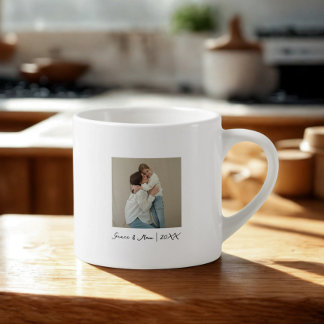 Modelo de Caneca do Dia das Mães com Foto Minimali