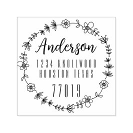 Modelo de Carimbo Personalizável de 1,5"x1,5"