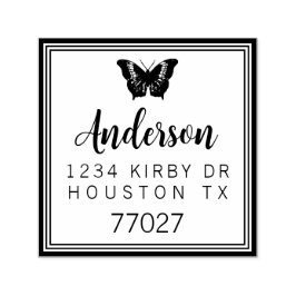 Modelo de Carimbo Personalizável de 1,5"x1,5"