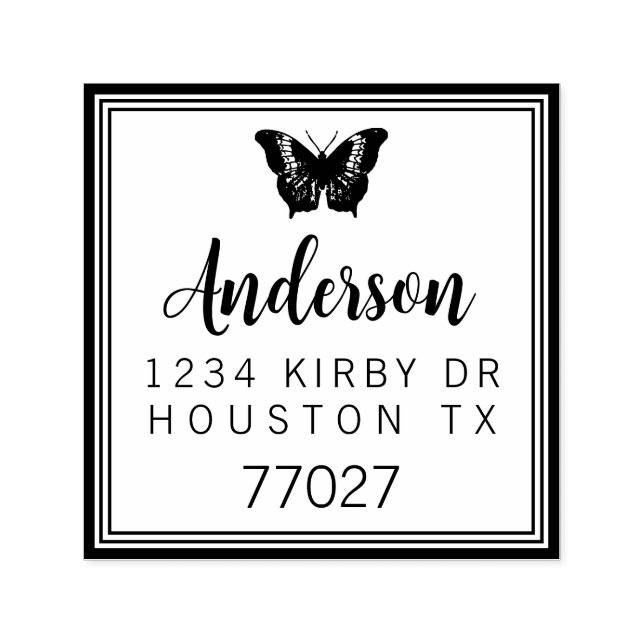 Modelo de Carimbo Personalizável de 1,5"x1,5" (Design)