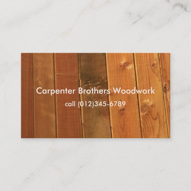 modelo de cartão de negócios (Frente)