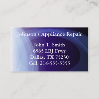 Modelo de cartão de negócios 3