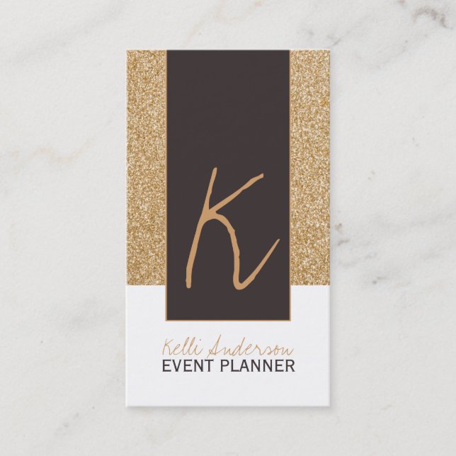 Modelo de cartão de negócios do brilho do (Frente)