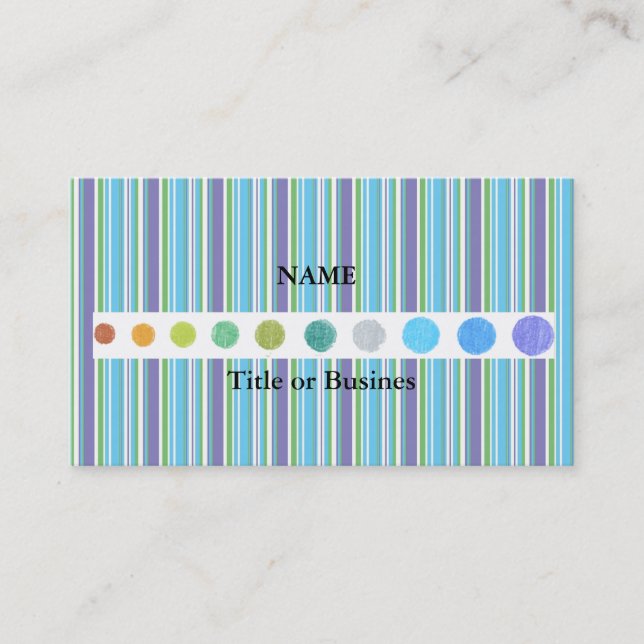 Modelo de cartão de negócios do desenhista (Frente)