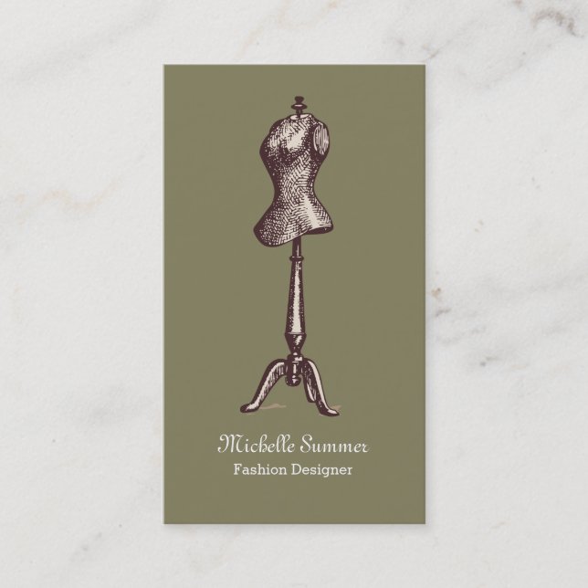 Modelo de cartão de negócios do desenhista do (Frente)