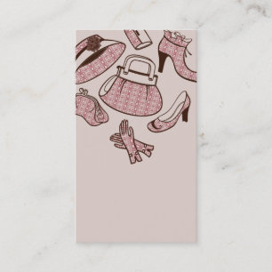 modelo de cartão de negócios do negociante do saco