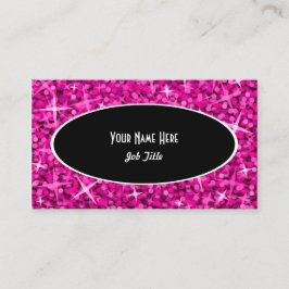 Modelo de cartão de negócios oval preto