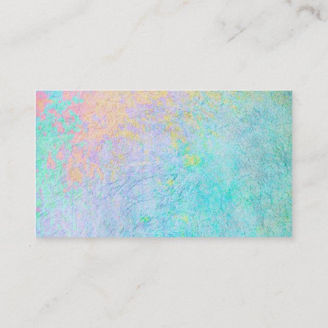 modelo de cartão de negócios personalizado azul di (Verso)