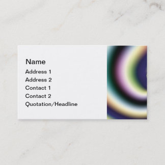 Modelo de cartão de negócios Psicodélico do Coraçã