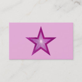 Modelo de cartão de negócios rosa-rosa pálido