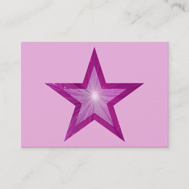 Modelo de cartão de negócios rosa-rosa-rosa-rosa (Frente)