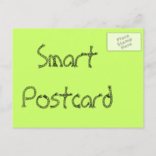 Modelo de cartão postal