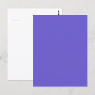Modelo de Cartão Postal Personalizado Azul Ardósia