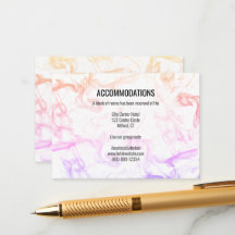 Modelo de casamento moderno com névoa de arco-íris