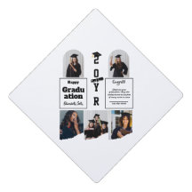 Modelo de Celebração de Formatura com 5 Fotos para