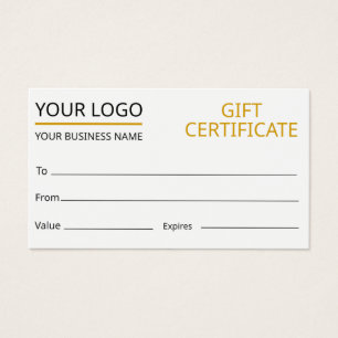 Modelo de Certificado de Presente Personalizado