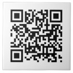 Modelo de Código QR de Empresa Personalizada para<br><div class="desc">Empresa corporativa personalizada Business QR Code Modelo Home Décor / Home Accents / Azulejos decorativos Grande Azulejo cerâmico.</div>