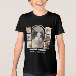 Modelo de Colagem de Fotos de Memorial de Gato 7 T