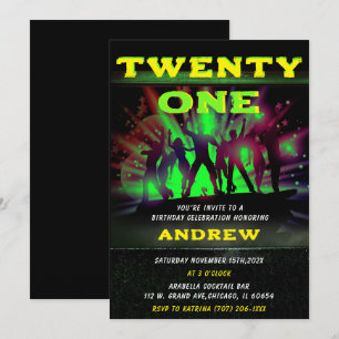 Modelo de Convite de Aniversário Hip Hop