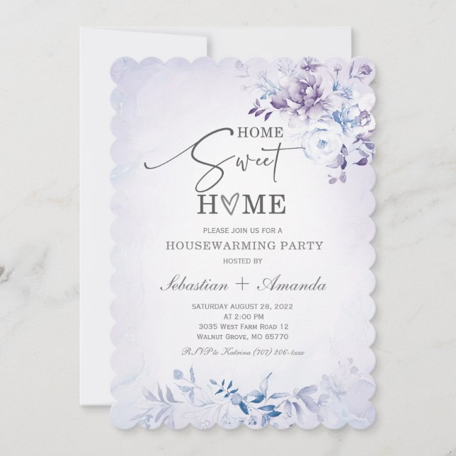 Modelo de Convite de Aquecimento de Casa Rústica (Frente)