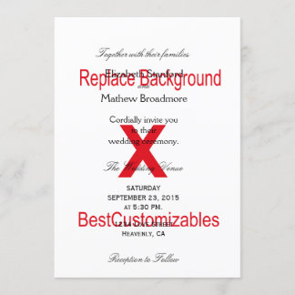 Modelo de Convite de Casamento