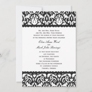 Modelo de Convite de Casamento