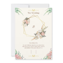 Modelo de Convite de Casamento Elegante Personaliz
