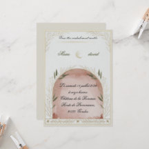 Modelo de Convite de Casamento Floral Elegante