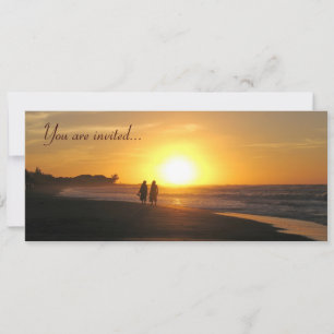 modelo de convite de casamento para a praia do pô