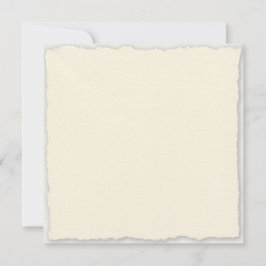 Modelo de Convite de Casamento Quadrado Faux Deckl