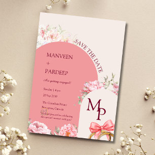 modelo de convite de Elegant Arch Save the Date