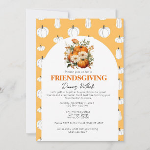 Modelo de Convite de Festa de Friendsgiving Editáv
