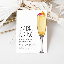 Modelo de Convite de festas Brunch chá de panela