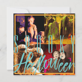 Modelo de Convite de Spooky Halloween