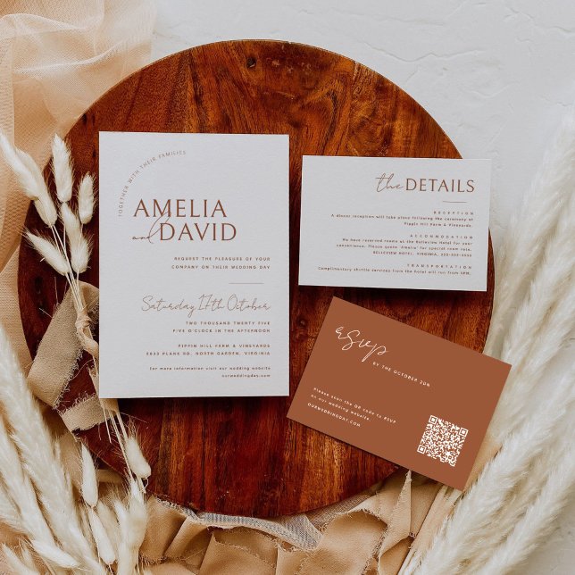 Modelo de Convite Moderno (Criador carregado)