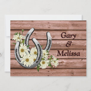 Modelo de Convite para Casamento no País Ocidental