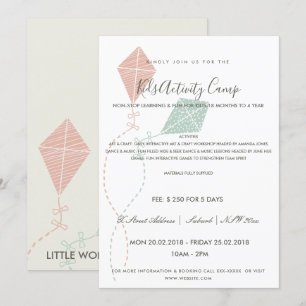 MODELO DE CONVITE PARA CRIANÇAS AZUIS DA CLASSE D