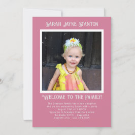 Modelo de Convite para Fotografia de Festa de Adoç